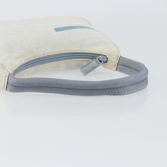 PRADA Sports Hand Bag Canvas Gray Blue Auth hk3257 - Picture 7 of 16